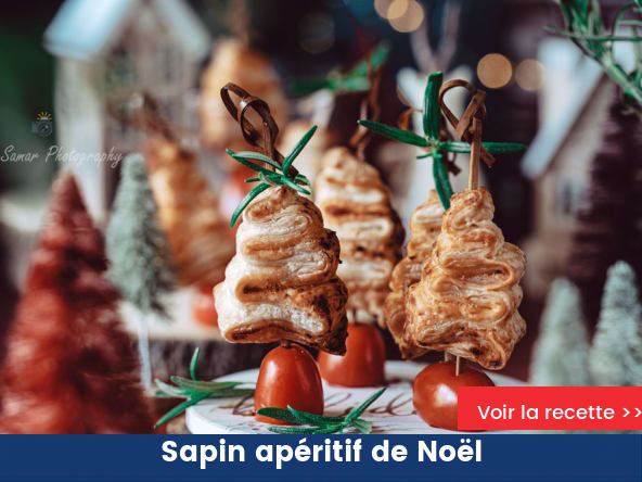 Sapin apéritif de Noël